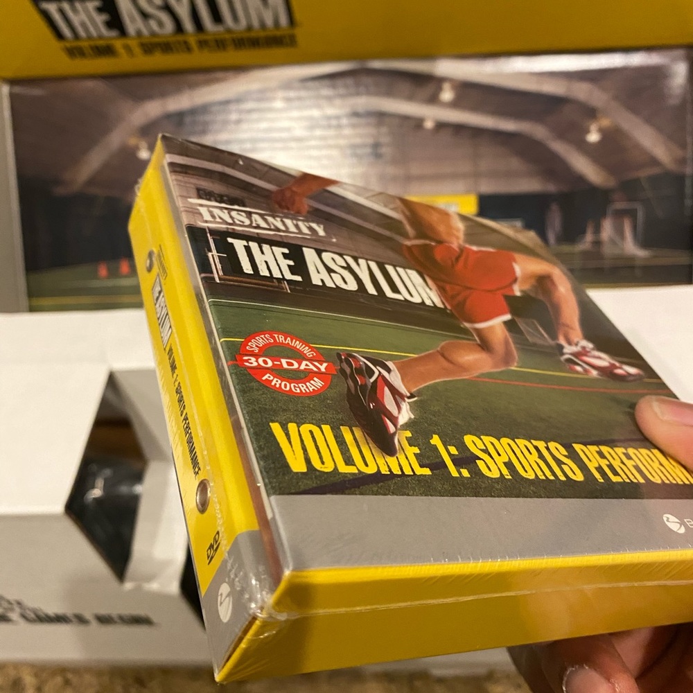 New in box! Insanity Asylum workout kit